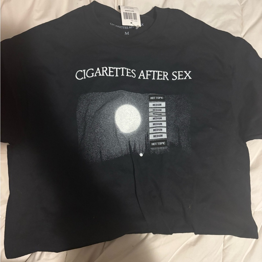 HOT TOPIC CIGARETTES AFTER SEX TEE